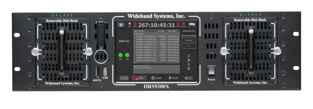 Wideband Model DRS9300X Recorder